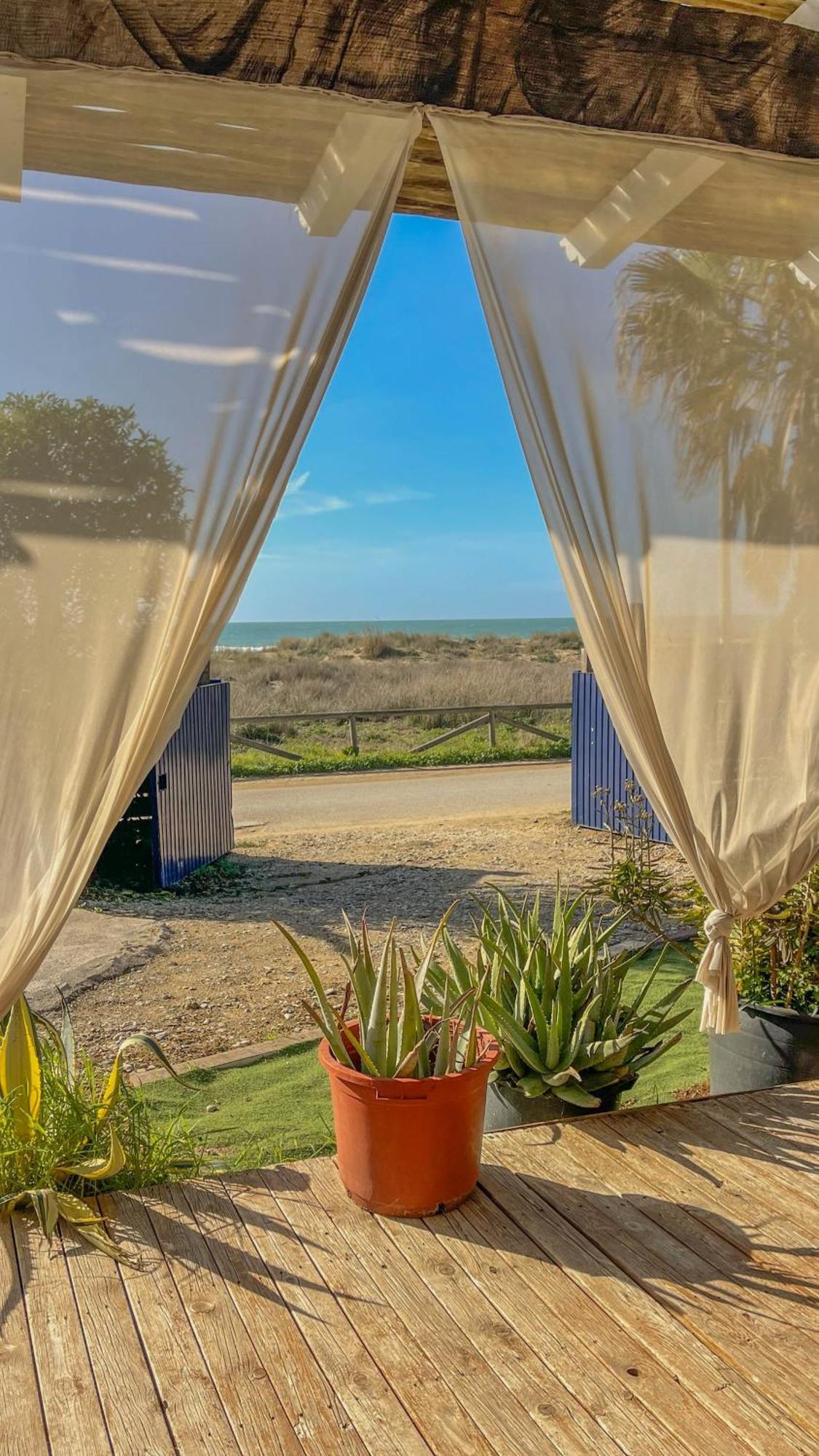 La Cabana A Orillas Del Palmar Cadiz Bagian luar foto